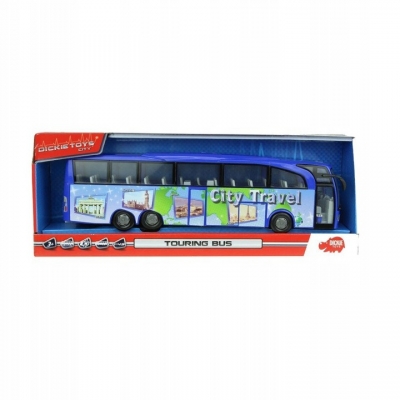 Autobus turystyczny niebieski 31 cm Dickie Toys