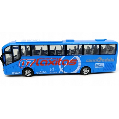 Autobus zdalnie sterowany R/C niebieski